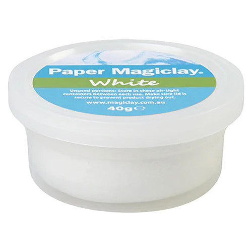 Zart Paper Magiclay White 240g Pack of 6