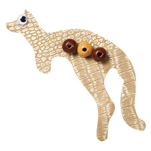 Zart Papier Mache Australian Animals Assorted Pack of 80
