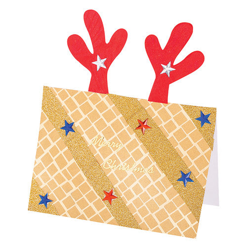 Zart Pop-Up Reindeer Cards Pack of 10