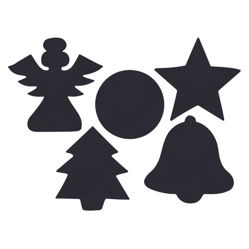 Zart Scratch Christmas Shapes Pack of 30