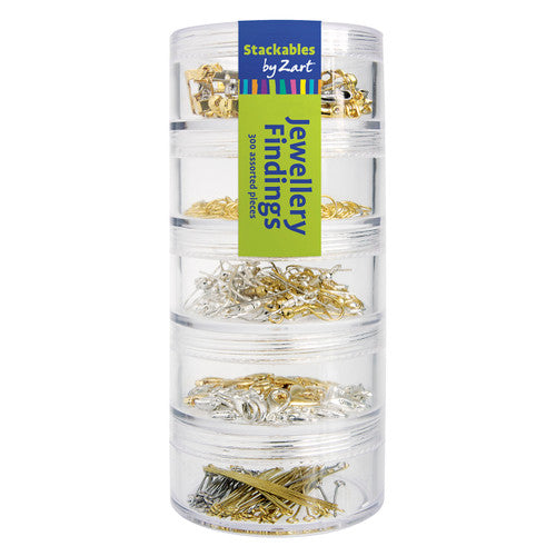 Zart Stackable Jewellery Findings Pack of 300