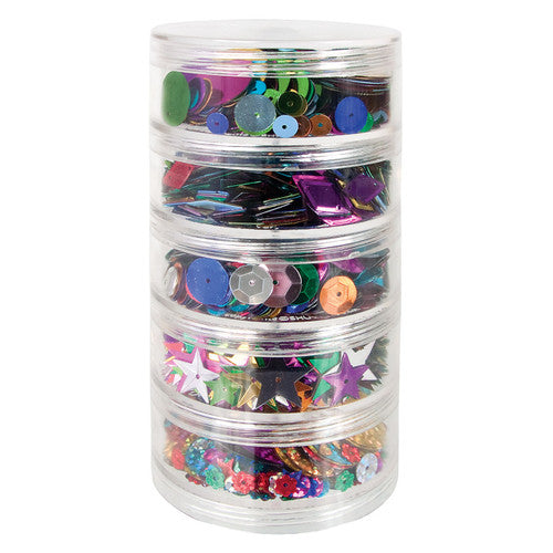 Zart Stackable Sequins Assorted Pack of 100