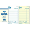 Zions 15D Carbonless Duplicate Restaurant Docket Book