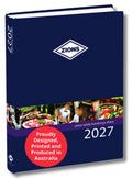Zions 2027 Table Booking Diary Hardcover for Restaurants and Cafes