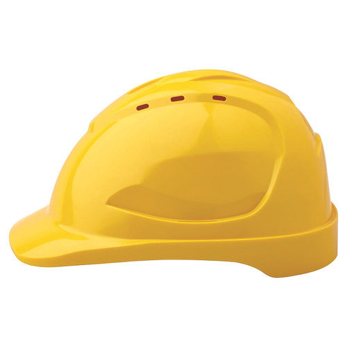 Zions V9 Vented Hard Hat Yellow