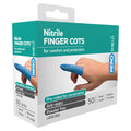 Aeroshield Large Nitrile Finger Cots Box of 50