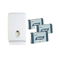 Kleenex Compact Hand Towel Starter Pack 1 Dispenser and 15 Packs