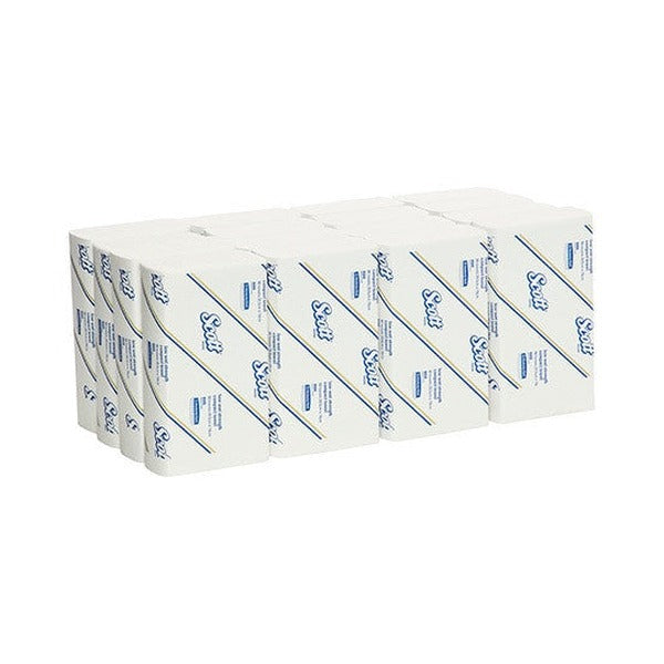 Scott Low Wet Strength Compact Hand Towel White 90 Sheets Pack of 24