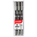 Uni Pin Fineliner 0.5mm 3 Piece Wallet