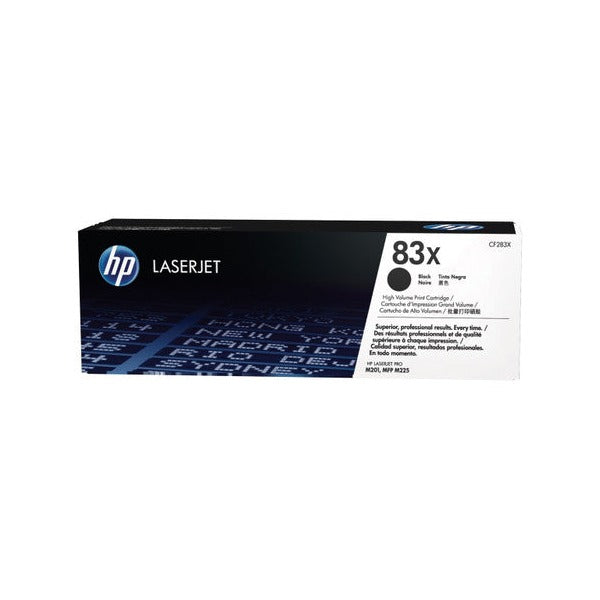 HP 83X High Yield Original LaserJet Toner Cartridge Black 2200 Pages