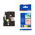 Brother TZe-B31 Fluorescent Label Tape 12mm Black on Fluoro Orange