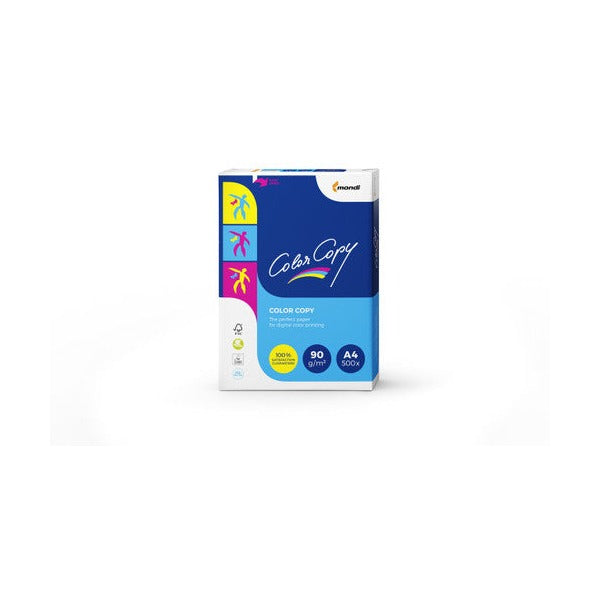Mondi Colour Copy Paper 90gsm A4 210 x 297mm Ream of 500 Sheets