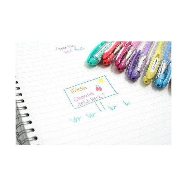 Uni Signo Angelic Colours UM-120AC Gel Ink Pen 0.7mm Green Box of 12