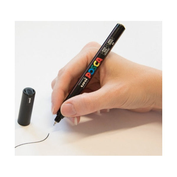 Posca PC-1MR Paint Marker Pen Bullet Ultra Fine Bundle of 22 Individual Colours