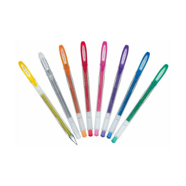 Uni-Ball Signo Sparkling Gel Ink Pen 1.0mm Green Box of 12