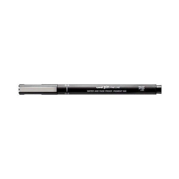Uni Pin Fineliner 0.5mm 3 Piece Wallet