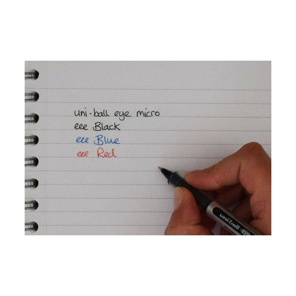 Uni-Ball Eye UB-150 Liquid Ink Rollerball Pen 0.5mm Blue Box of 12