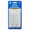 Kevron ID1800 Security Card Holder Clear Pack of 2