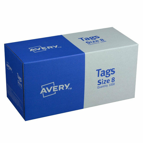 Avery Shipping Tag Size 8 Yellow 160 x 80mm Box 1000
