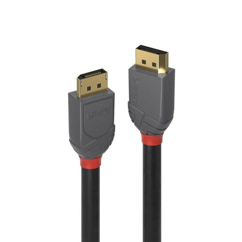 Lindy 1m DisplayPort 1.4 Cable Anthra Line