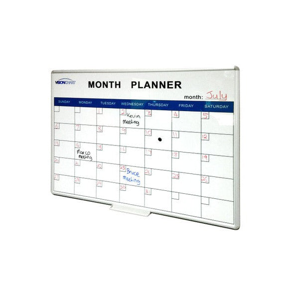 Visionchart VMP100 Deluxe Perpetual Month Planner 1200 x 900mm