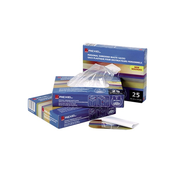 Rexel Shredder Bag Plastic AS1000 Pack of 100