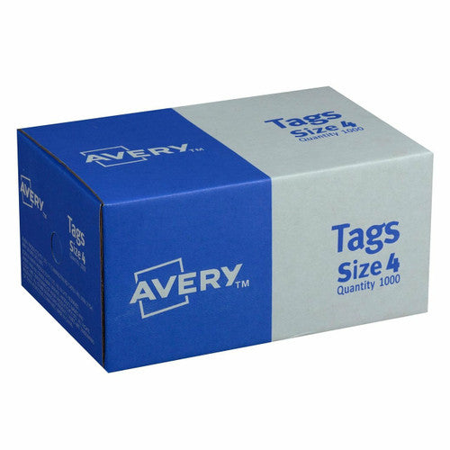 Avery Shipping Tag Size 4 Blue 108 x 54mm Box 50
