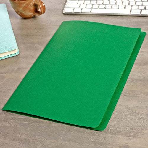 Avery Manilla Folders A4 Green Box of 100