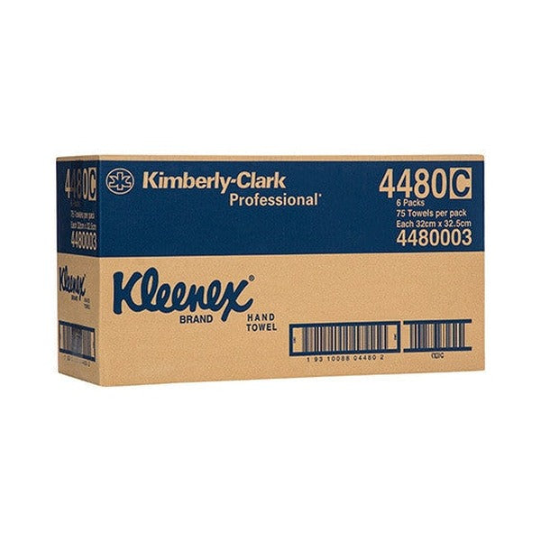Kleenex Executive Hand Towel White 4 Ply 75 Sheets Pack of 6