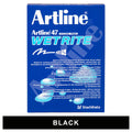 Artline 47 Wetrite Permanent Marker 1.5mm Bullet Nib Black Box of 12