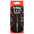 Artline 200 Fineliner Fine 0.4mm Black