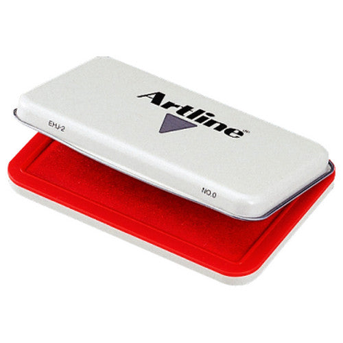 Artline EHJ-2 Stamp Pad No.0 Red