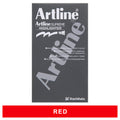 Artline Supreme Highlighter Red Box of 12