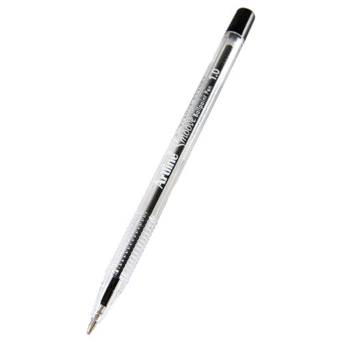 Artline 8210 Smoove Ballpoint Pen Medium Black Box of 12