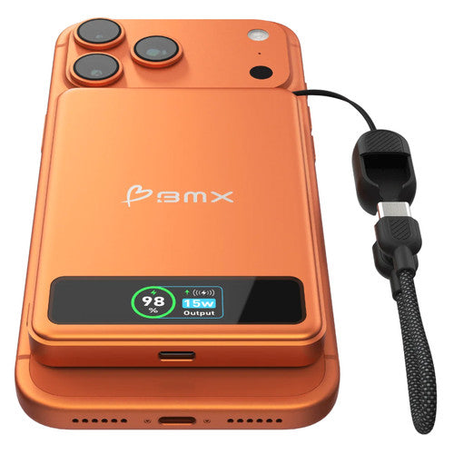 BMX SolidSafe 5K Magnetic Power Bank Orange