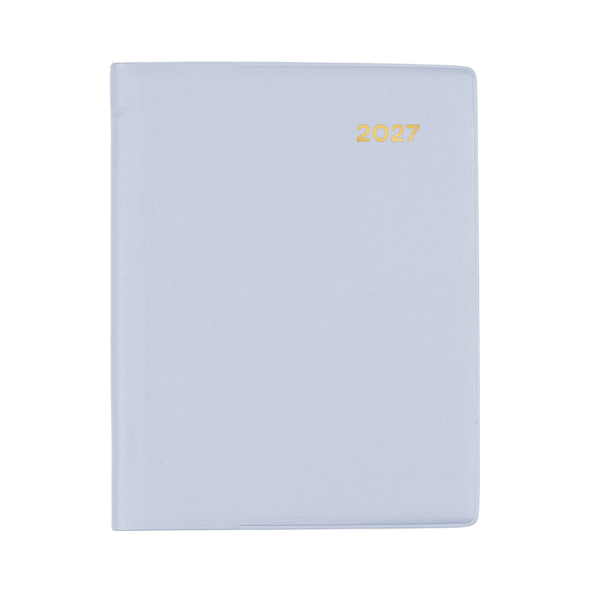 Collins Belmont Diary 2027 A7 Pocket Week to View with Pencil Grey