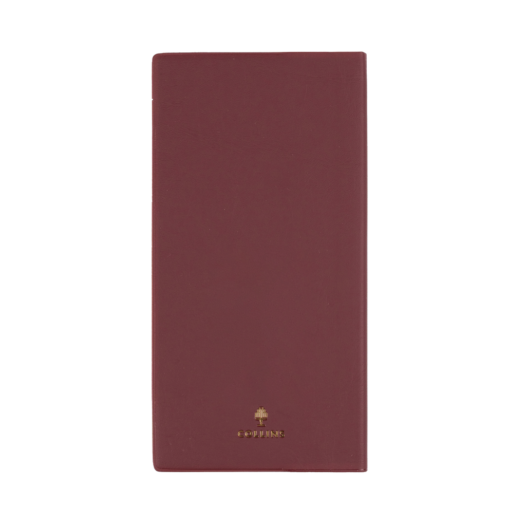 Collins Belmont Diary 2027 B6/7 Slimline Week to View Burgundy
