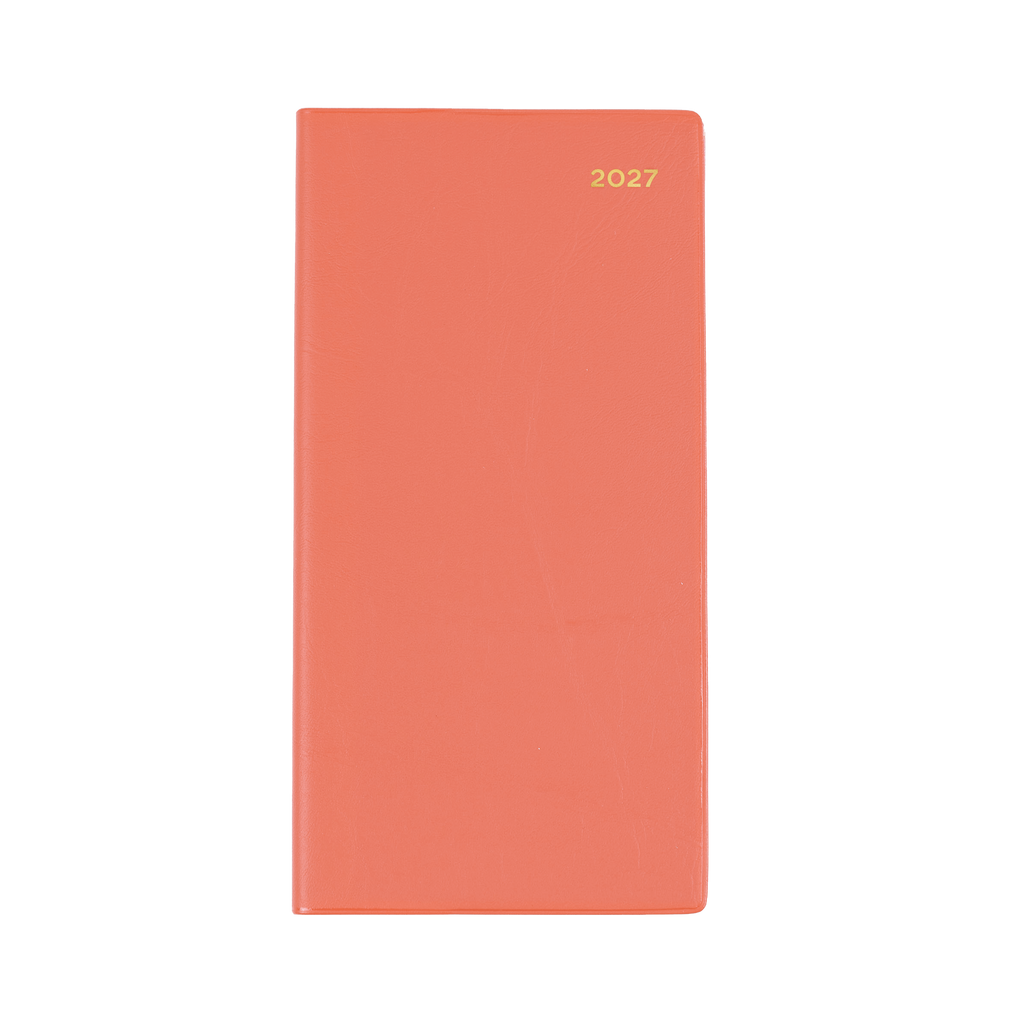 Collins Belmont Diary 2027 B6/7 Slimline Week to View Orange