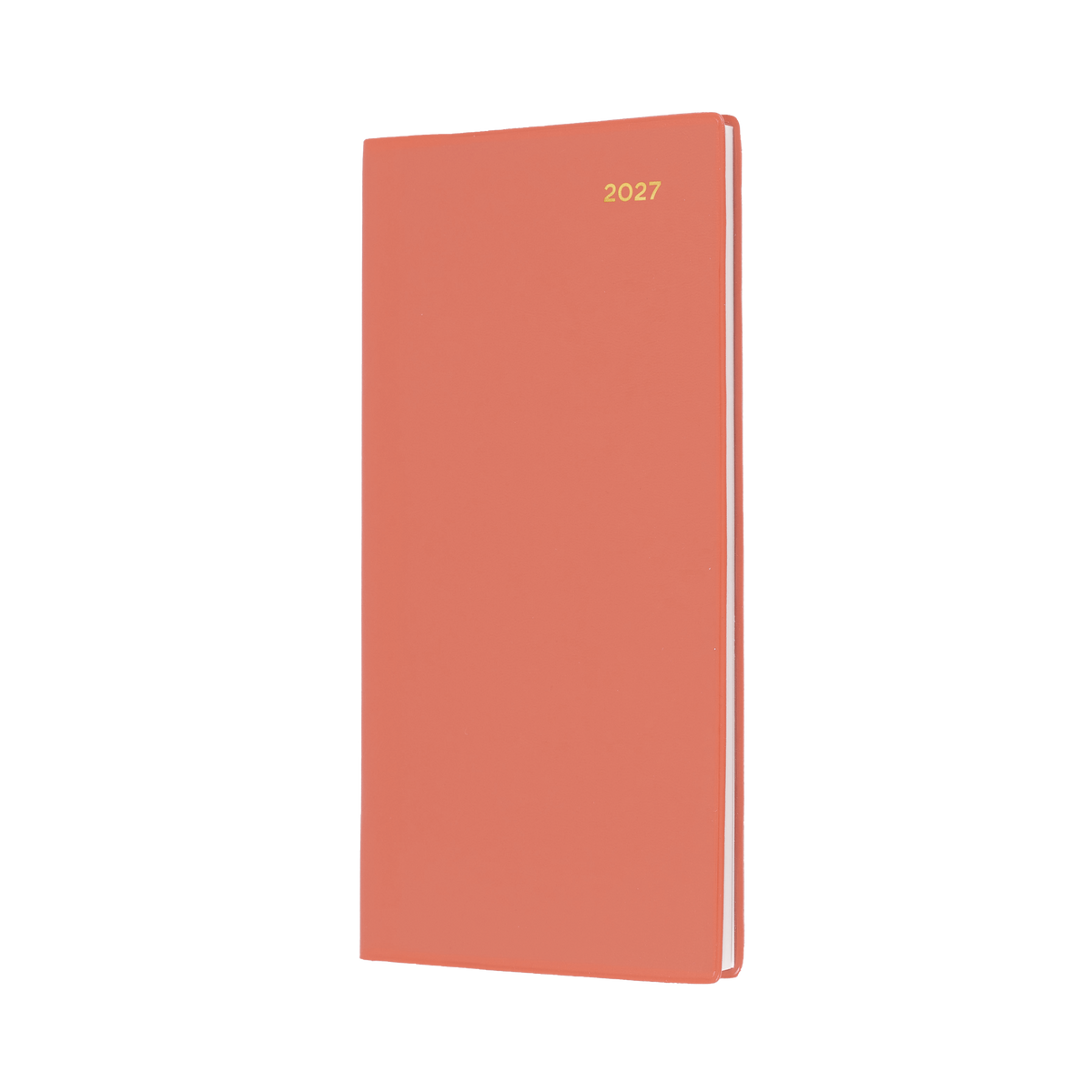 Collins Belmont Diary 2027 B6/7 Slimline Week to View Orange