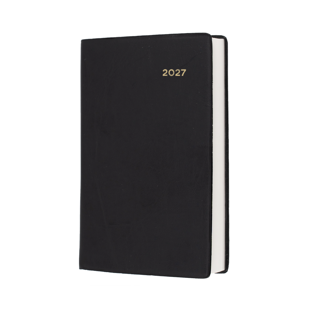 Collins Belmont Diary 2027 B7R Day to Page Black