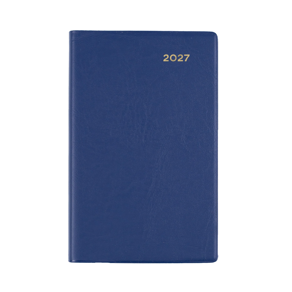 Collins Belmont Diary 2027 B7R Day to Page Navy