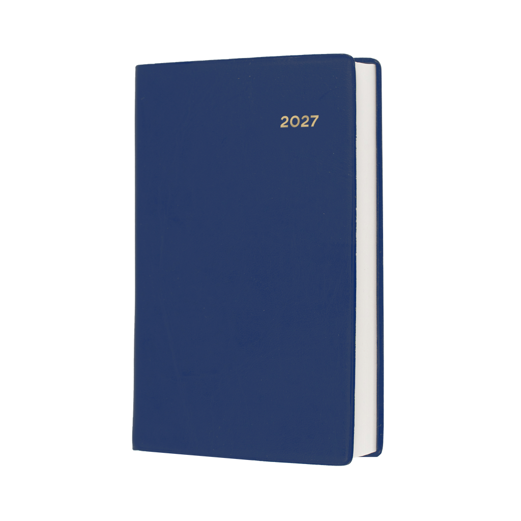 Collins Belmont Diary 2027 B7R Day to Page Navy