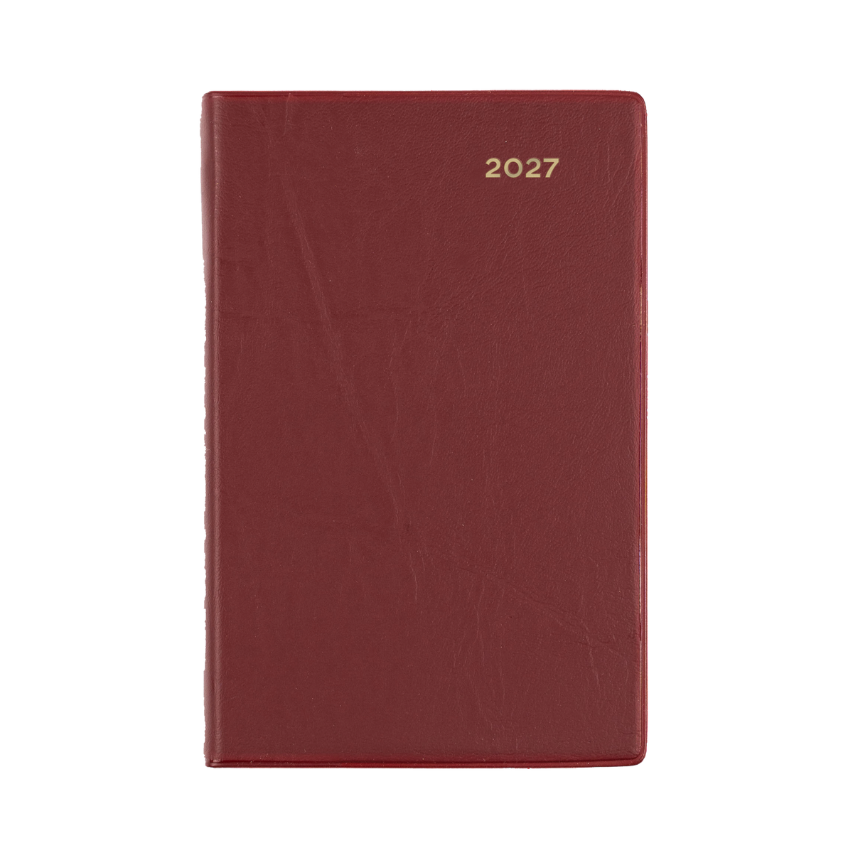 Collins Belmont Diary 2027 B7R Pocket Week to View Burgundy