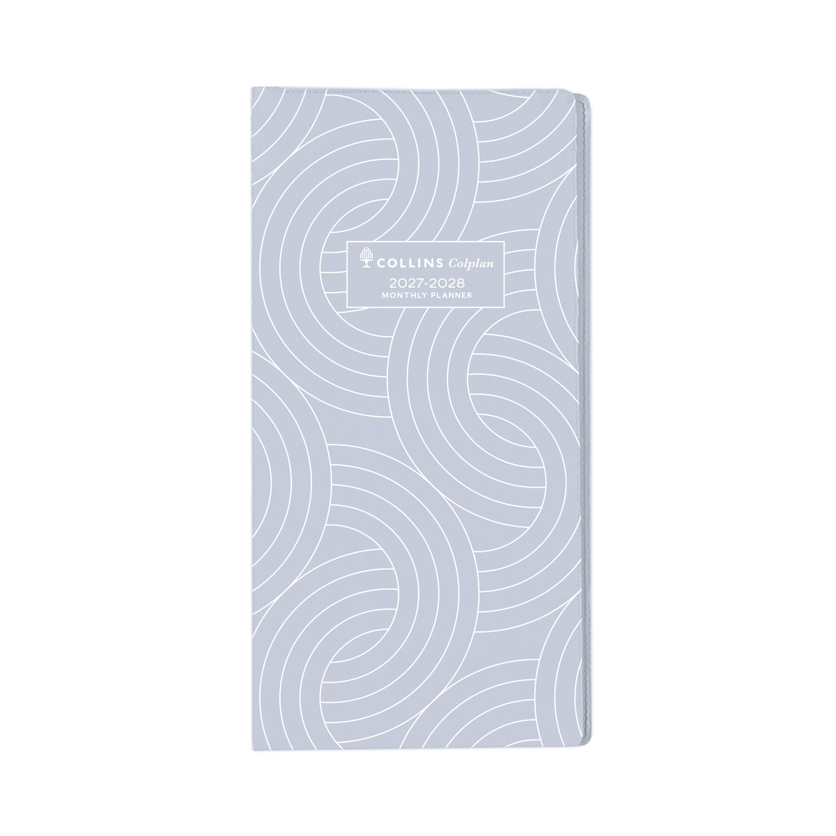 Collins Colplan 2027-28 B6/7 Month to View Planner Diary Grey
