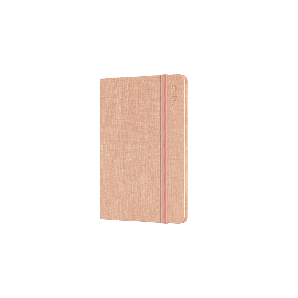 Collins Debden Designer 2027 85x132mm Week to View Peach