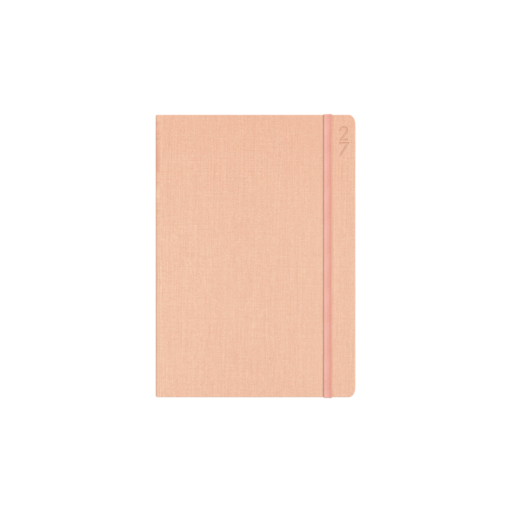 Collins Debden Designer 2027 A5 Week to View Peach