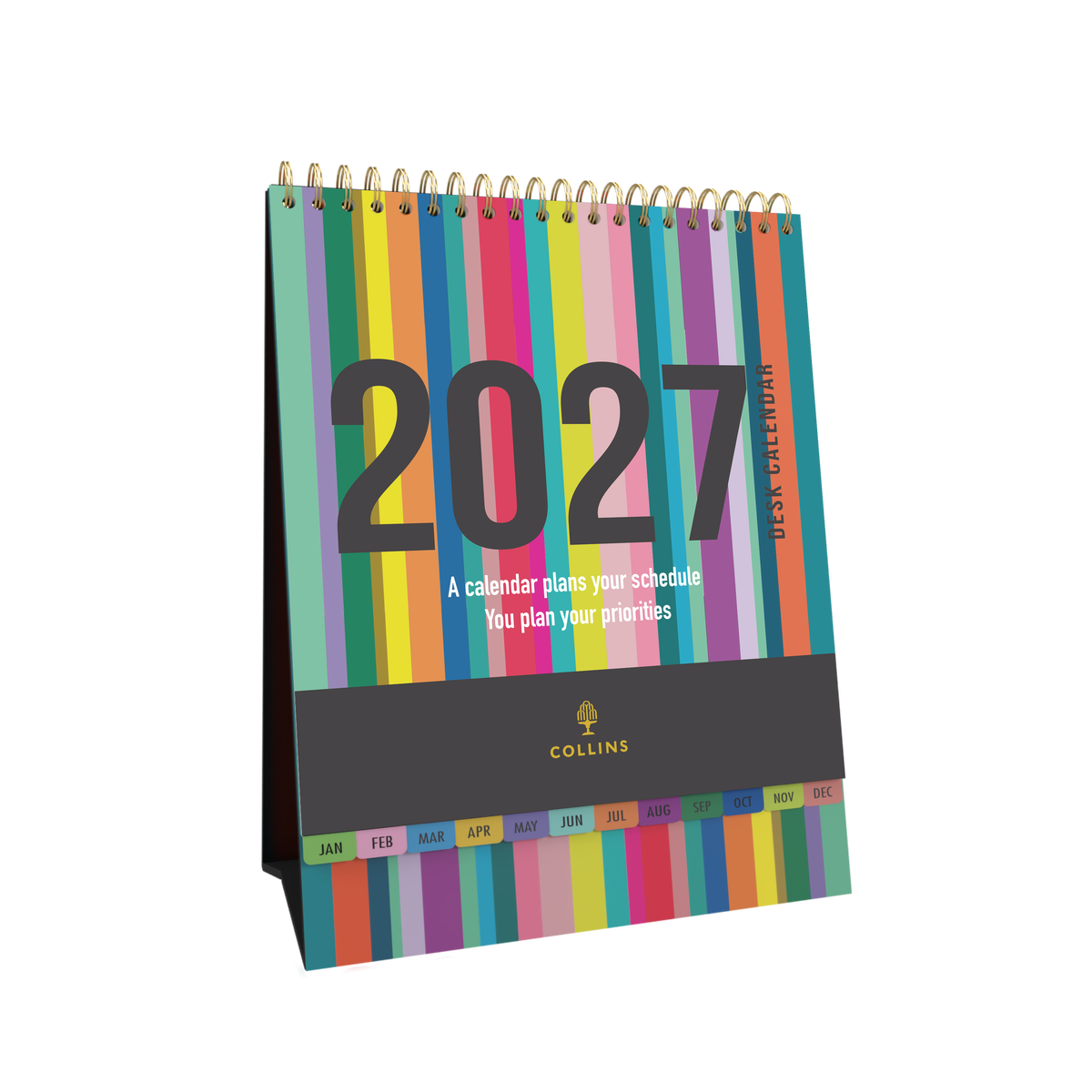 Collins Edge 2027 Desktop Calendar Month to View