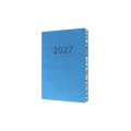 Collins Edge Rainbow 2027 A5 Day to Page Blue