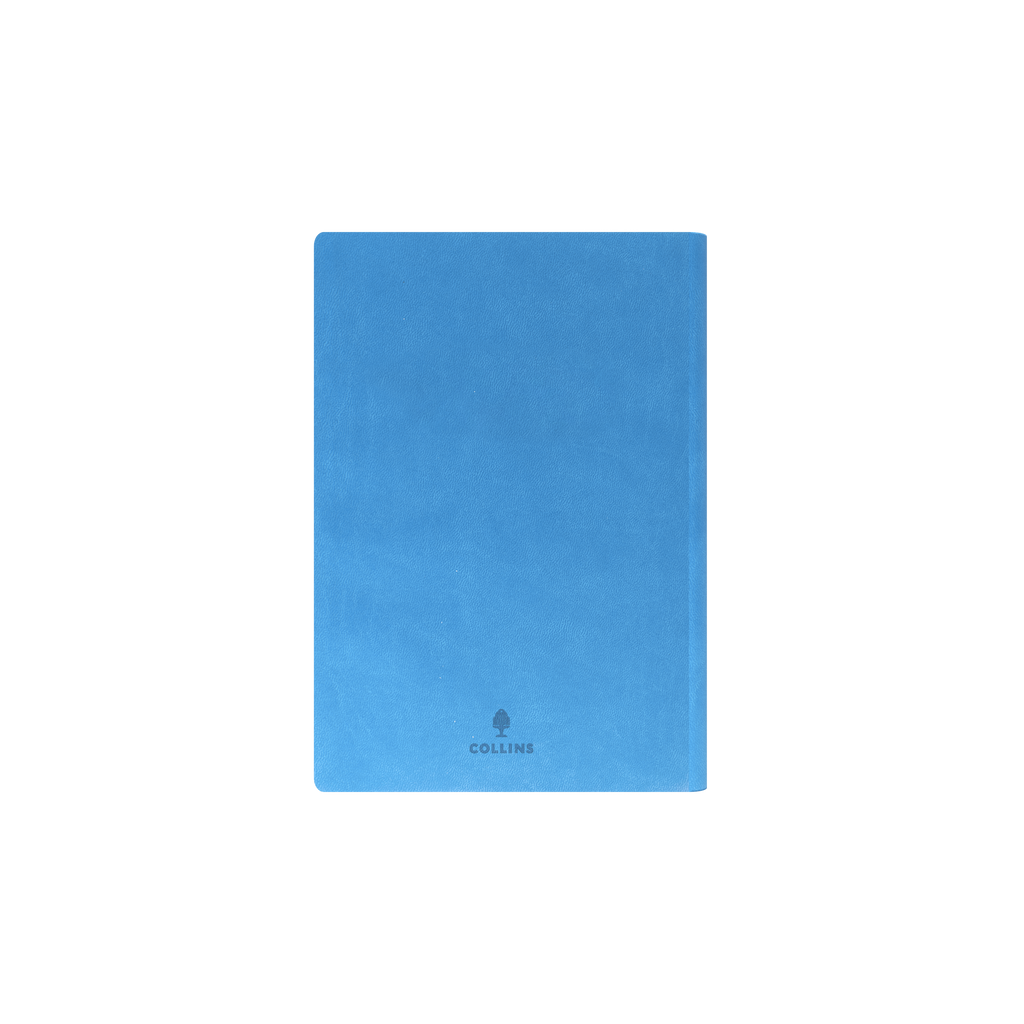 Collins Edge Rainbow 2027 A5 Day to Page Blue