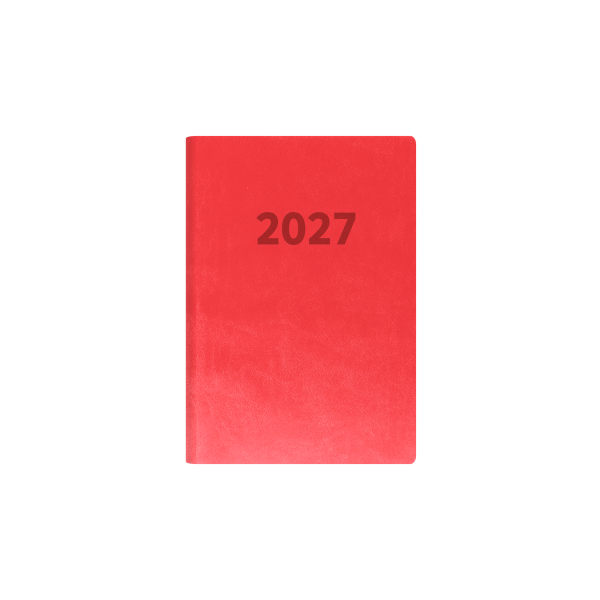 Collins Edge Rainbow 2027 A5 Day to Page Red
